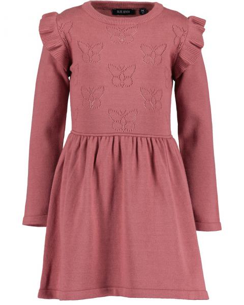 Strickkleid Schmetterling rosa 92